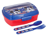 Disney Kids Sandwich Box with Cutlery - Its a Mickey Thing