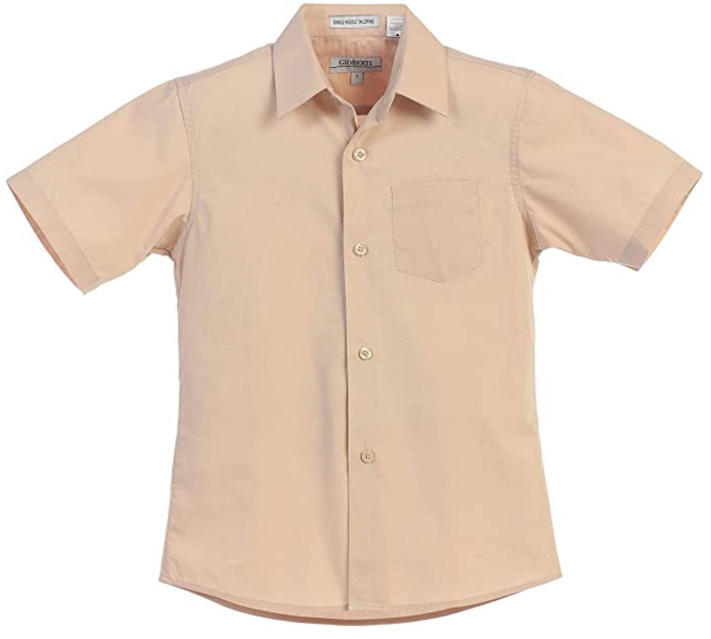School Shirt - Plain Cream,  SIZE 8