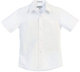School Shirt - Plain White,  SIZE SMALL