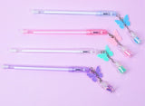 Magical Butterfly Gel Pen with Sparkles, Single Unit