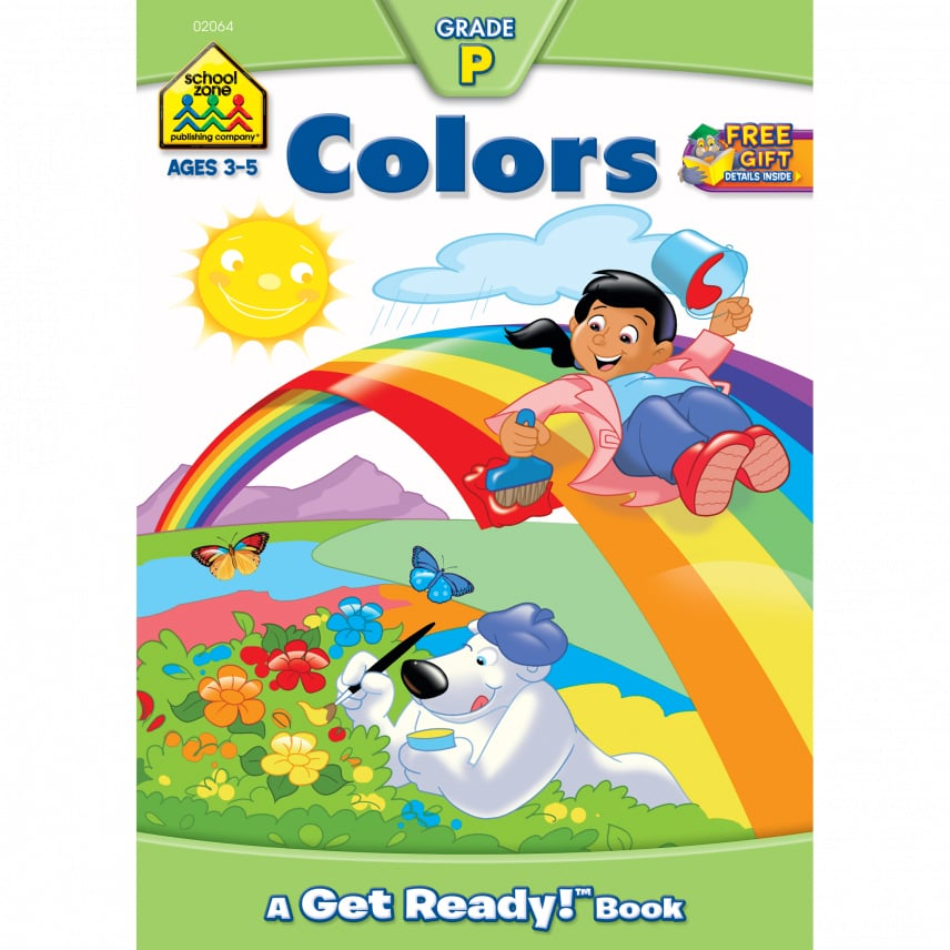 School Zone Colors Preschool Workbook (Ages 4-6)