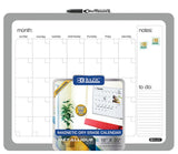 BAZIC Magnetic Dry Erase Whiteboard Calendar