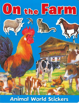 On the Farm, Animal World Sticker Book