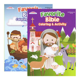 KAPPA Favorite Bible Stories Coloring & Activity Book