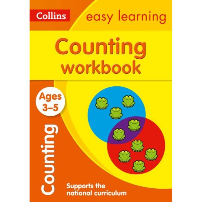 Collins Easy Learning Activity Book, Counting Workbook Ages 3-5, BY Collins UK