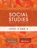 Trinidad and Tobago Social Studies Made Simple, Level 4 and 5, BY V. Maharaj