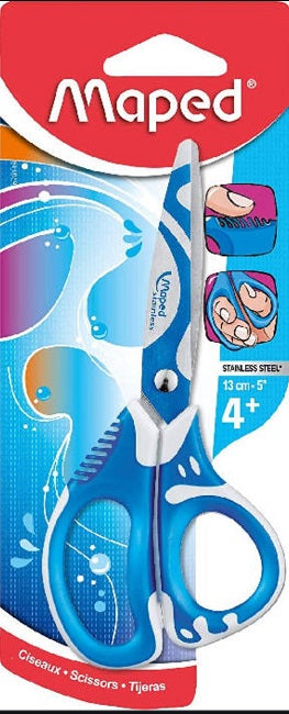 Maped School Scissors, 5" Stainless Steel