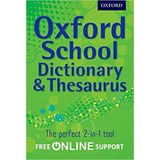Oxford School Dictionary and Thesaurus Paperback, BY Oxford Dictionaries