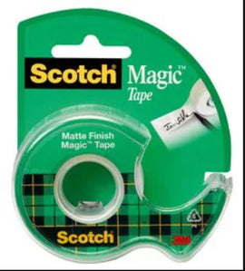 Scotch Magic Transparent Tape, 3/4inch, 300in