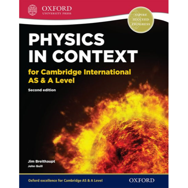 Physics in Context for Cambridge International AS and A Level, 2ed, Breithaupt, Jim