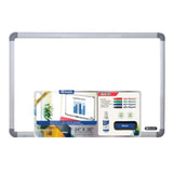 BAZIC Aluminum Frame Magnetic Whiteboard Value Pack, 24" x 36"