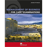 Management of Business for CAPE&reg; Examinations Student's Book BY J. Pitterson