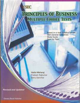 CSEC Principles of Business with Multiple Choice Tests BY Nalini Maharaj, Prakash Rajkumar