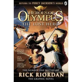 Heroes of Olympus, The Lost Hero Graphic Novel BY Rick Riordan