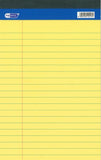 Pro Office, Writing Pad, 8x5, Yellow