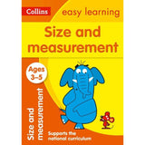 Collins Easy Learning Activity Book, Size and Measurement Ages 3-5, BY Collins UK