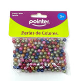 Pointer Craft Beads & Pearls, Assorted Colours, 1 pack