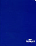 Scholar Two Pocket Folder, DEEP BLUE