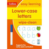 Collins Easy Learning Wipe Clean, Lower Case Letters Ages 3-5, BY Collins UK