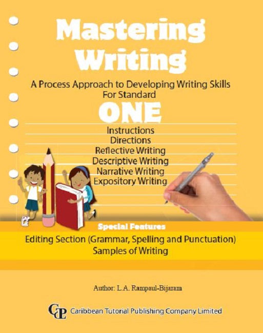 Mastering Writing, A Process Approach to Developing Writing Skills for ...