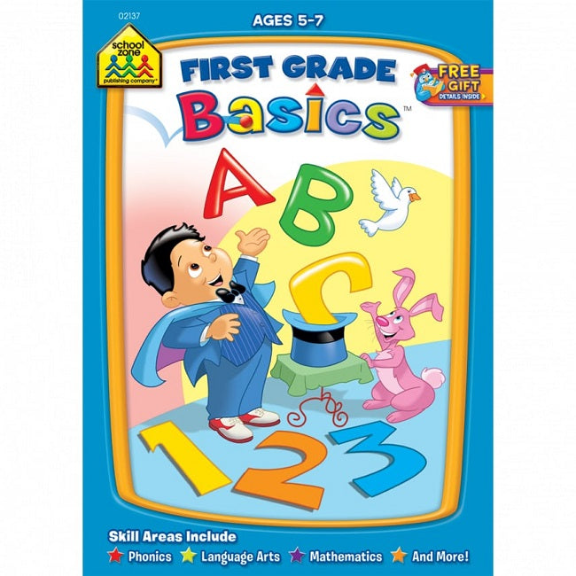 First Grade Basics, Ages 5-7, School Zone