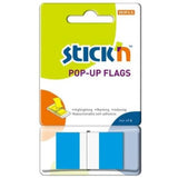 Hopax, Pop Up Flags, Blue, 50sheets