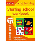 Collins Easy Learning Activity Book, Starting School Workbook Ages 3-5, BY Collins UK
