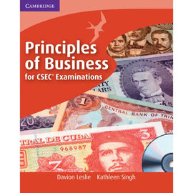 Principles of Business for CSEC® Examinations, Coursebook with CD-ROM BY D. Leslie