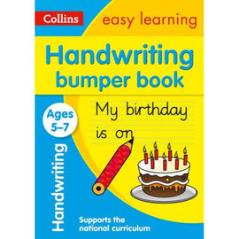 Collins Easy Learning Bumper Books, Handwriting Ages 5-7, BY Collins UK