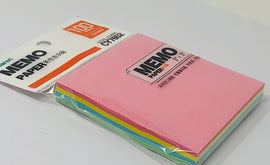 Memo Sticky Notes, 3x3, 100sheets with assorted colours