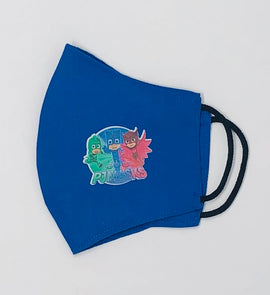 PJ Masks Face Mask, Character Print, Fabric, 2 Layer