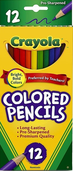 Crayola, Colored Pencils, 12count