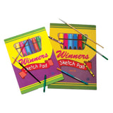 Winners, Sketch Pad, 14x10, 15sheets