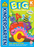 School Zone Big Kindergarten Learning Tablet Workbook Ages 5-6
