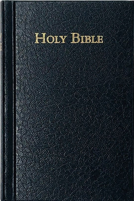 Holy Bible, Pocket Size Edition, Black Hardcover, Pilot Books