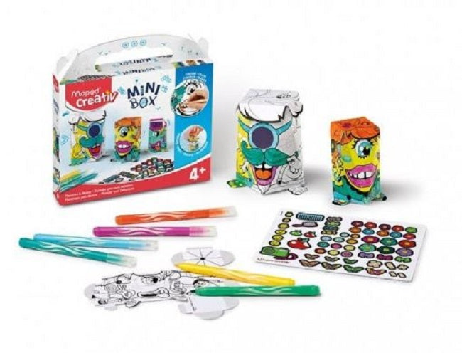 Maped Creativ Mini Activity Box, MONSTERS - Charrans.com