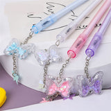 Butterfly Gel Pen with Pendant