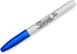 Sharpie, Permanent Marker, Fine Point, Blue