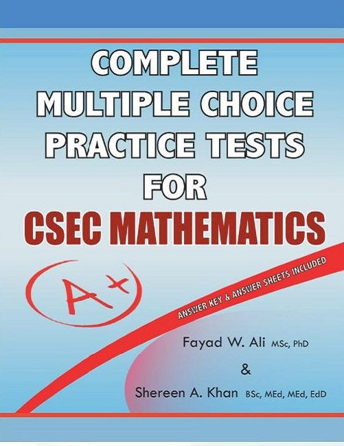 Cibc Math Test Complete Multiple Choice Practice Tests for CSEC Mathematics (Revised ...