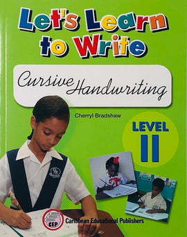 Let's Learn to Write, Cursive Handwriting, Level 2 BY C. Bradshaw