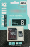 SMS Flash Card Micro SDHC, 8GB