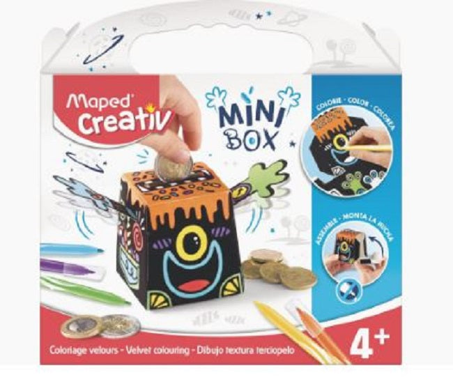 Maped Creativ Mini Activity Box, Velvet Robot Cash Pan - Charrans.com