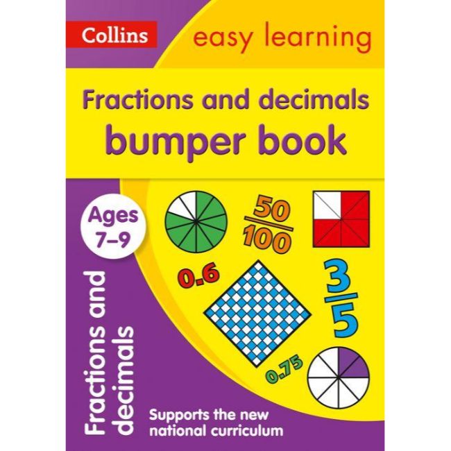 Collins Easy Learning Bumper Books, Fractions &amp; Decimals Ages 7-9, BY Collins UK