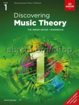 Discovering Music Theory, The ABRSM Grade 1 Workbook BY Simon Rushby