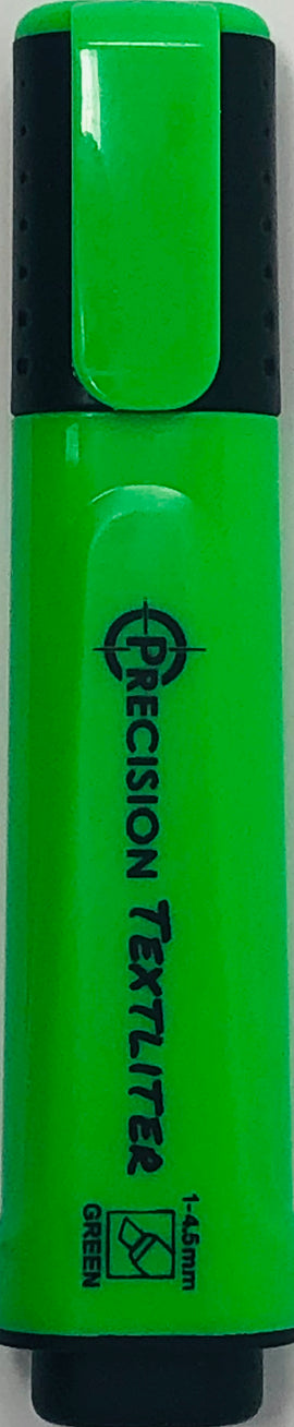 Precision, Textliter, Green