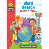 Word Search People &amp; Places Activity Workbook, Ages 8 &amp; Up