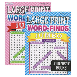 KAPPA, Puzzle Book, Jumbo Large Print, Word Finds