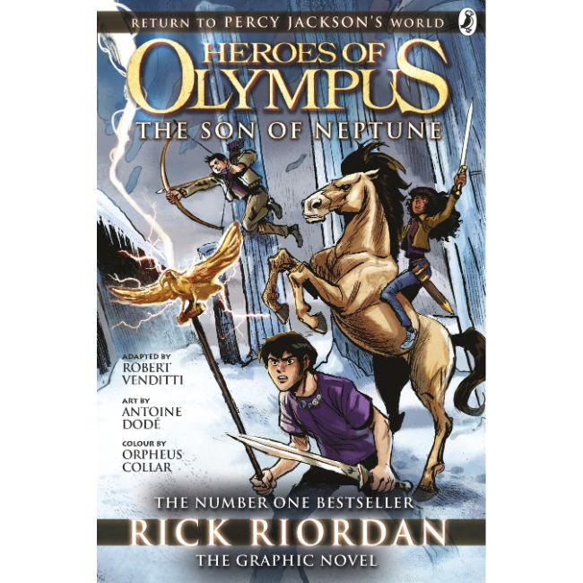 Heroes of Olympus, The Son of Neptune: The Graphic Novel BY Rick