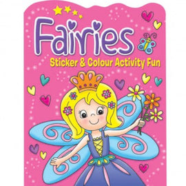 Fairies Sticker And Colour Activity Fun, Book 2