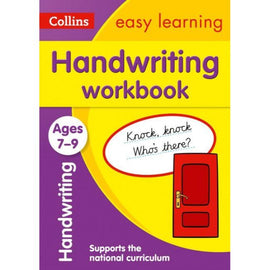 Collins Easy Learning Activity Book, Handwriting Workbook Ages 7-9, BY Collins UK